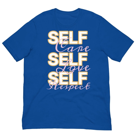Unisex Self Care Self Love Self Respect T-Shirt Yuley's Interesting Things - Picture 6 of 6